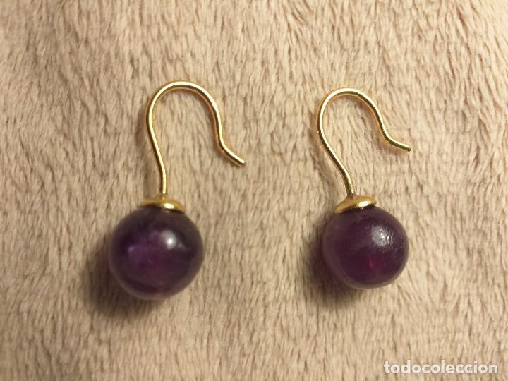 Joyeria: Pendientes de amatistas - Foto 1