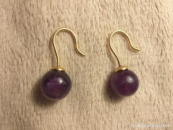 Joyeria: Pendientes de amatistas - Foto 2