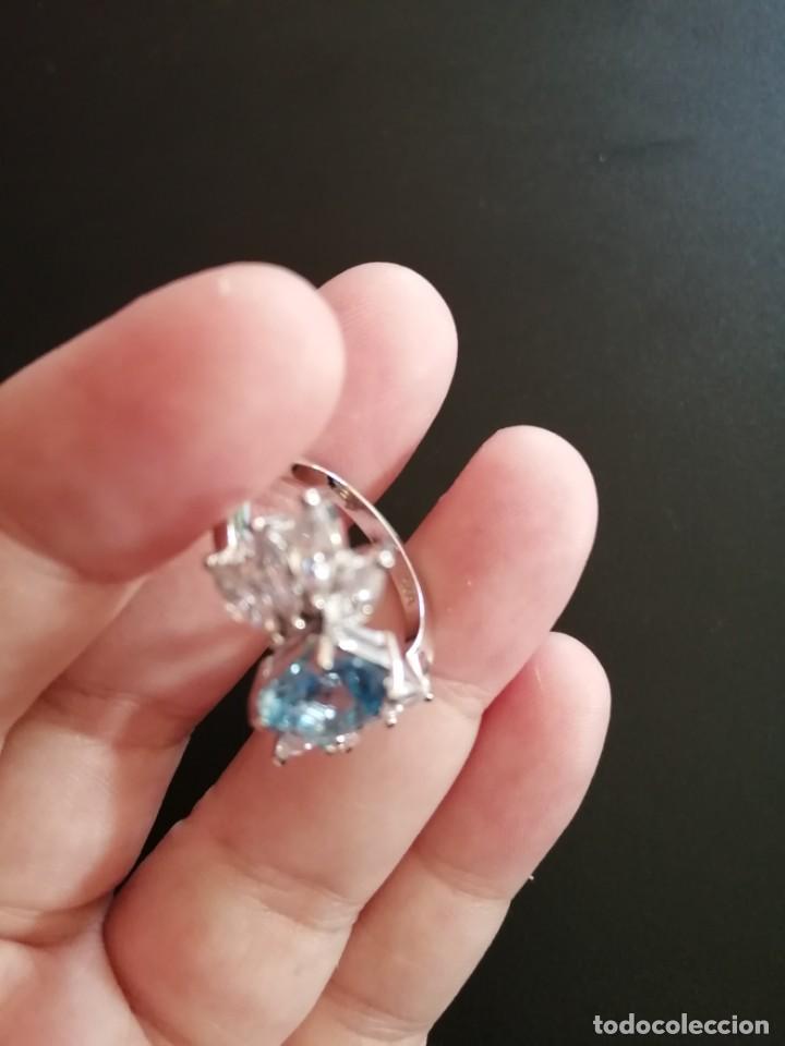 Joyeria: Precioso anillo con Topacio y Circonitas - Foto 5