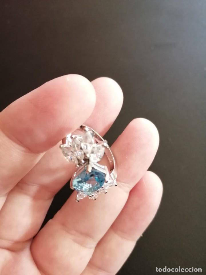 Joyeria: Precioso anillo con Topacio y Circonitas - Foto 6
