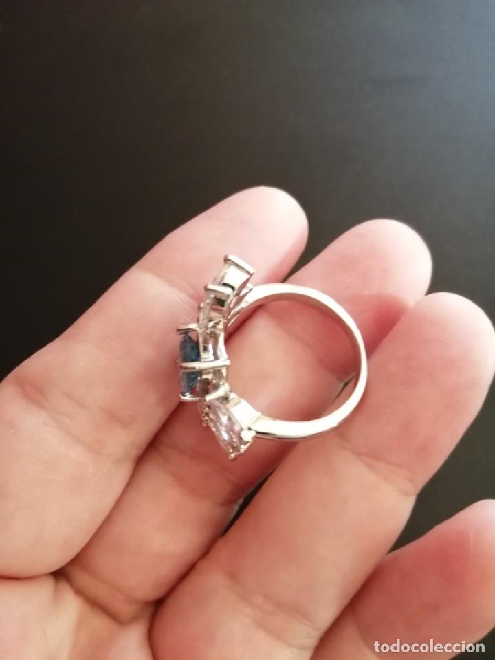 Joyeria: Precioso anillo con Topacio y Circonitas - Foto 8