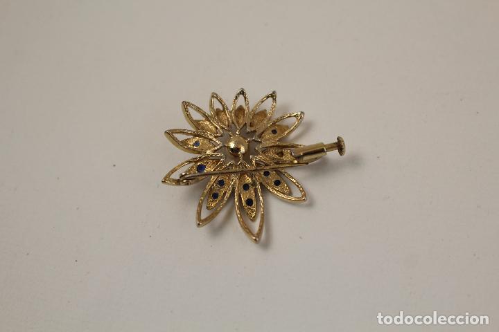 Joyeria: broche plata de ley chado en oro - Foto 3
