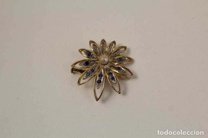 Joyeria: broche plata de ley chado en oro - Foto 4
