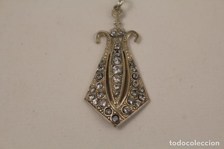 Joyeria: colgante plata con circonitas - Foto 1