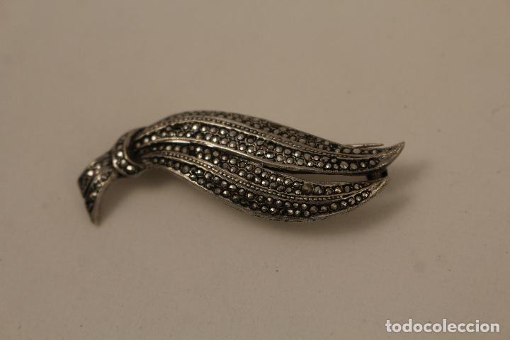 Joyeria: broche plata con circonitas - Foto 3