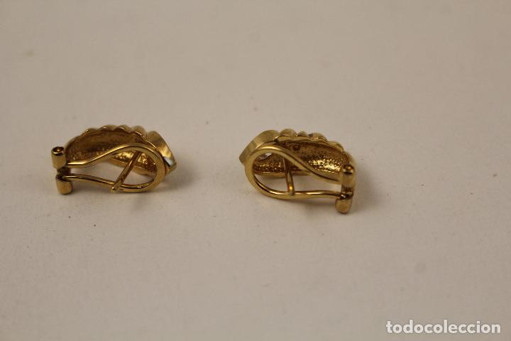 Joyeria: pendientes chapados en oro - Foto 6