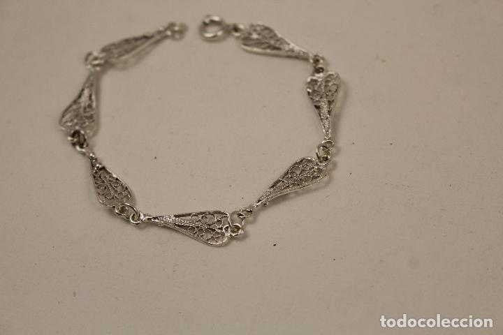 Joyeria: pulsera filigrana plata - Foto 3