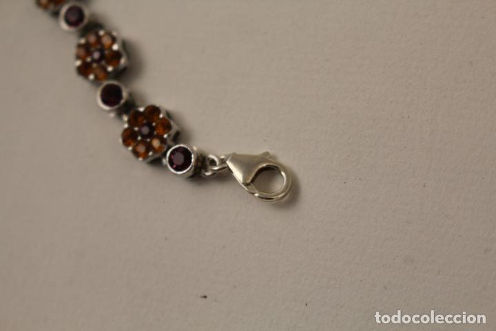 Joyeria: pulsera plata 925 con cristales - Foto 6