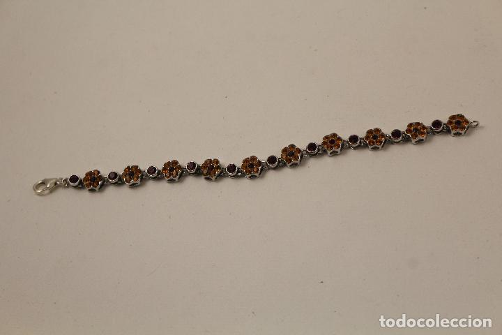 Joyeria: pulsera plata 925 con cristales - Foto 7