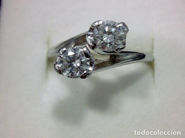Joyeria: ANILLO ORO BLANCO 18 KL Y DIAMANTES - Foto 5