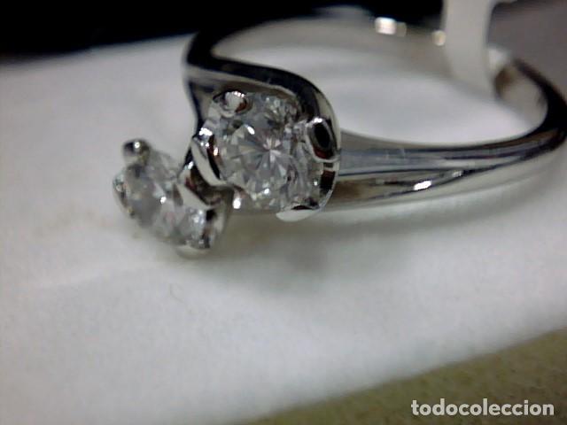 Joyeria: ANILLO ORO BLANCO 18 KL Y DIAMANTES - Foto 7