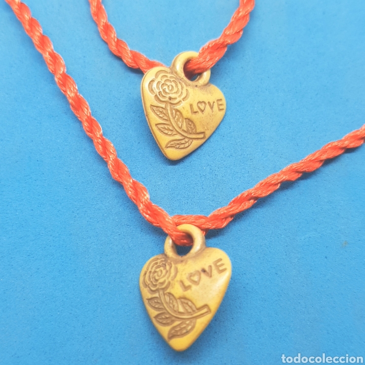 Joyeria: (C-23) LOTE 2 PULSERA CON COLGANTE PLASTICO - Foto 2