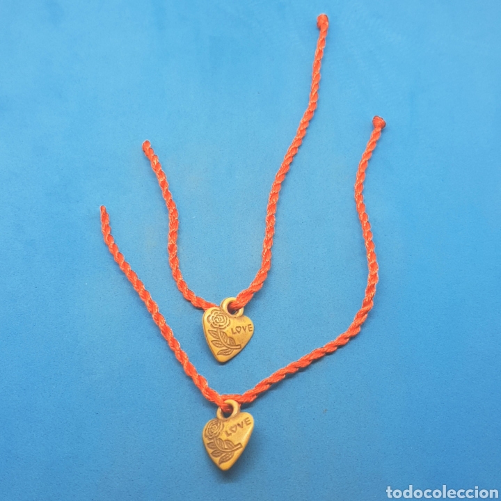 Joyeria: (C-23) LOTE 2 PULSERA CON COLGANTE PLASTICO - Foto 1