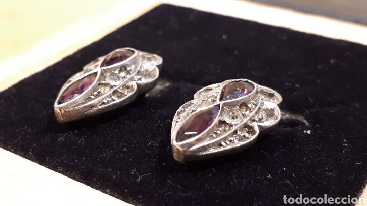 Joyeria: Pendientes de plata. Marcados WB - Foto 2
