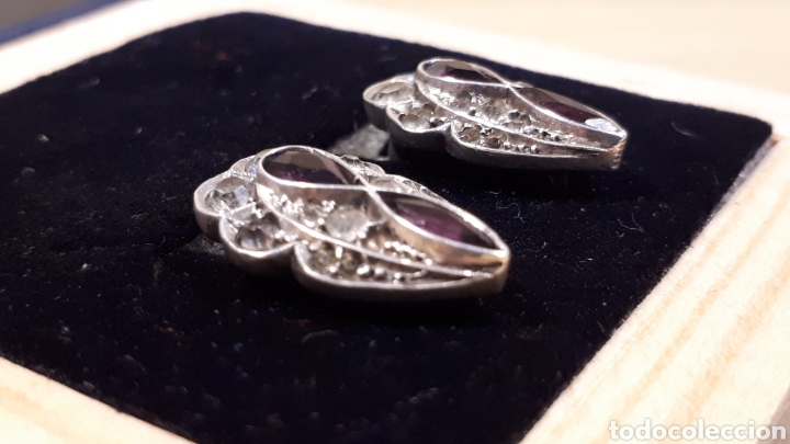 Joyeria: Pendientes de plata. Marcados WB - Foto 3