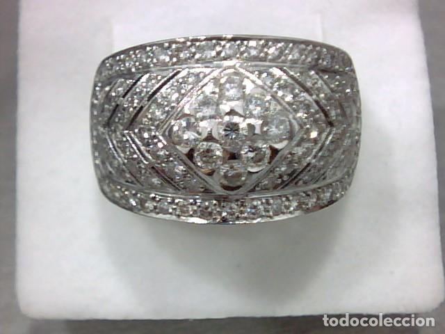 Joyeria: anillo oro 18 kts y diamantes - Foto 1