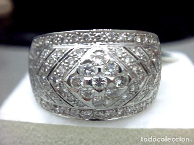Joyeria: anillo oro 18 kts y diamantes - Foto 2