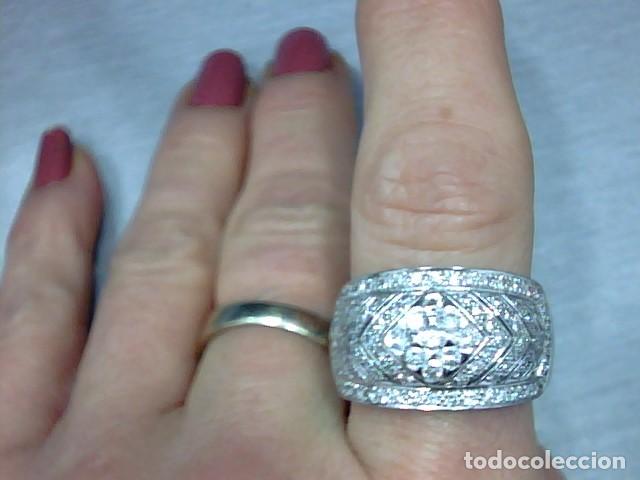 Joyeria: anillo oro 18 kts y diamantes - Foto 3