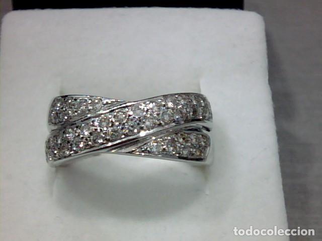 Joyeria: anillo oro 18 kts y diamantes - Foto 1