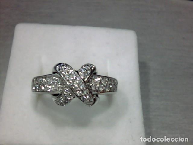 Joyeria: anillo oro 18 kts y diamantes - Foto 1