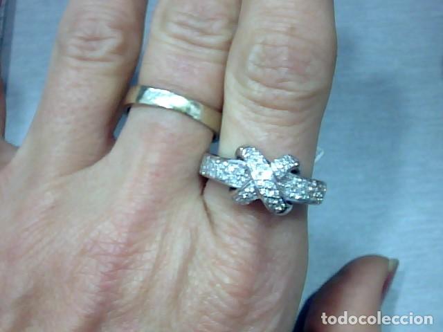 Joyeria: anillo oro 18 kts y diamantes - Foto 2