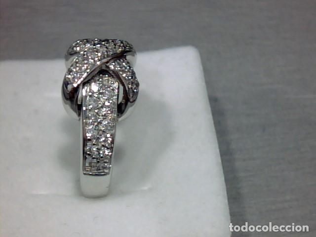 Joyeria: anillo oro 18 kts y diamantes - Foto 6