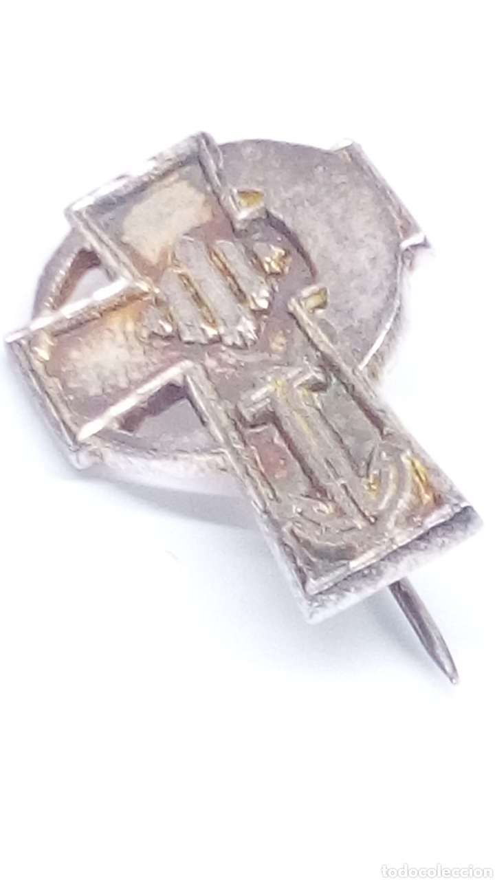 Joyeria: Broche de plata religioso - Foto 1