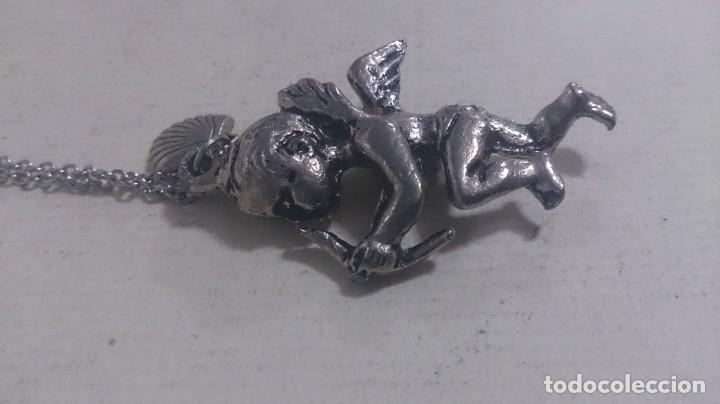 Joyeria: Colgante de cupido y cadena. M37 - Foto 7