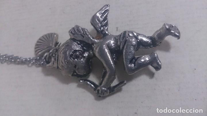 Joyeria: Colgante de cupido y cadena. M37 - Foto 9