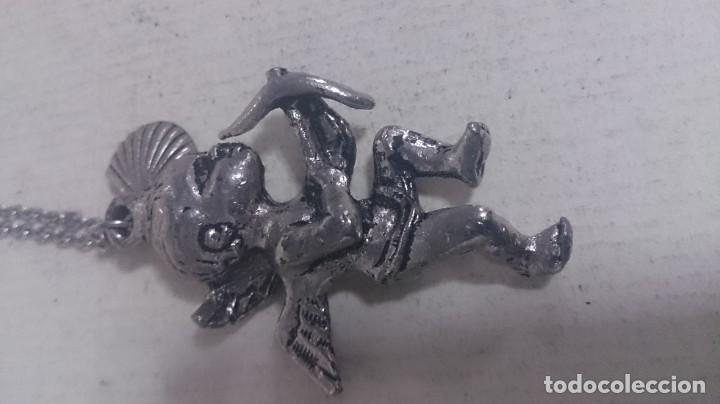 Joyeria: Colgante de cupido y cadena. M37 - Foto 10