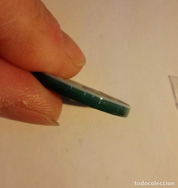 Joyeria: Camafeo agata bicolor verde - Foto 3