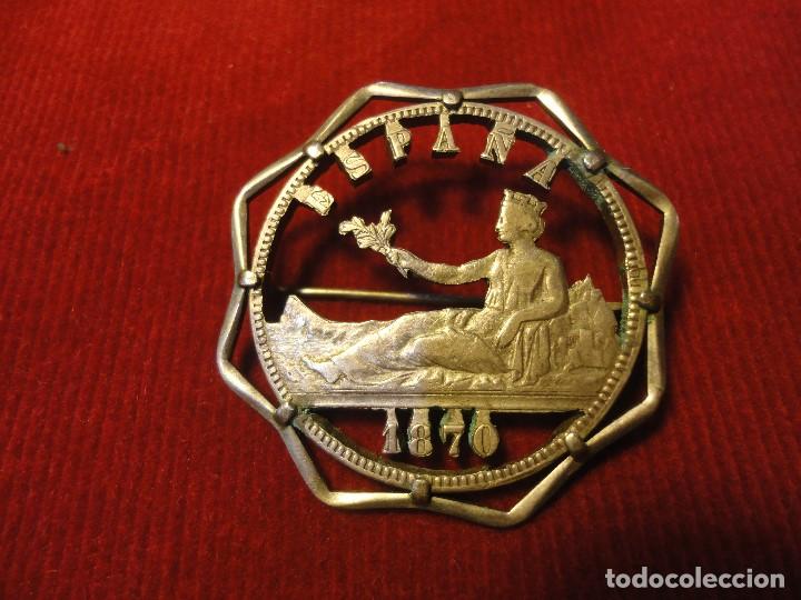 Joyeria: MONEDA ESPA&Ntilde;OLA CONVERTIDA DN BROCHE - Foto 1