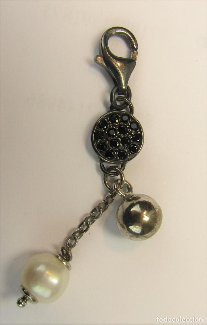 Joyeria: DIJE DE PERLA,PLATA Y CRISTAL CON MOSQUET&Oacute;N - Foto 2