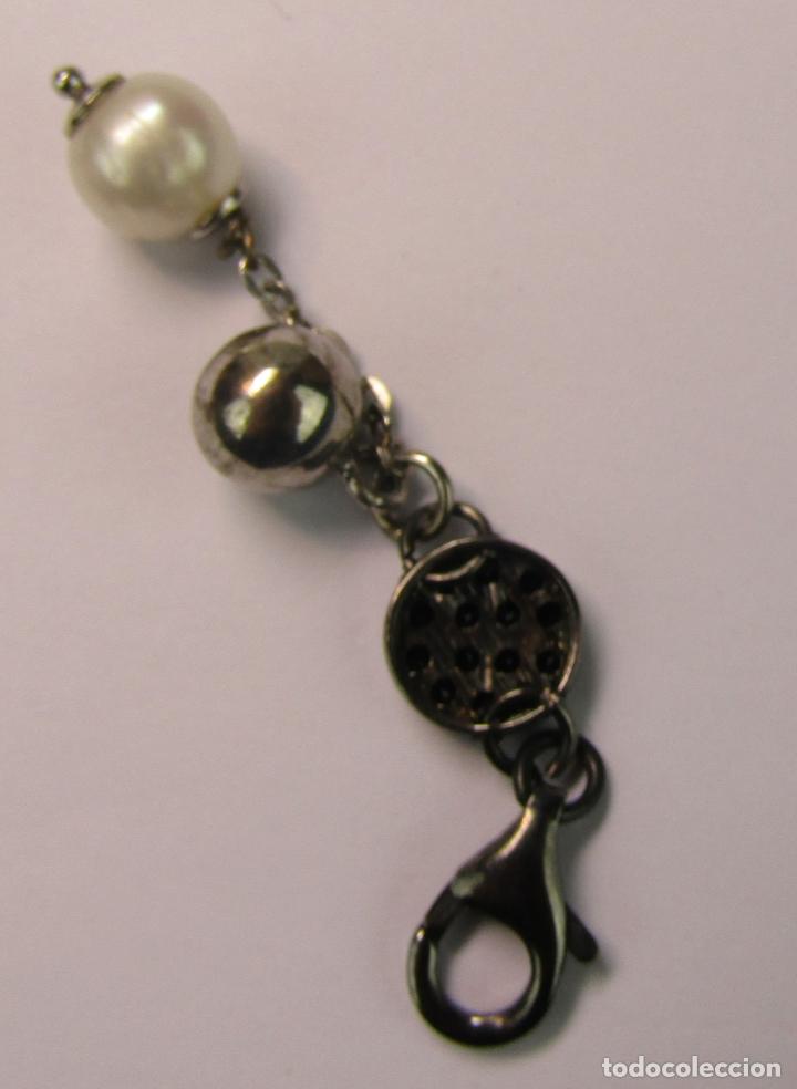 Joyeria: DIJE DE PERLA,PLATA Y CRISTAL CON MOSQUET&Oacute;N - Foto 4