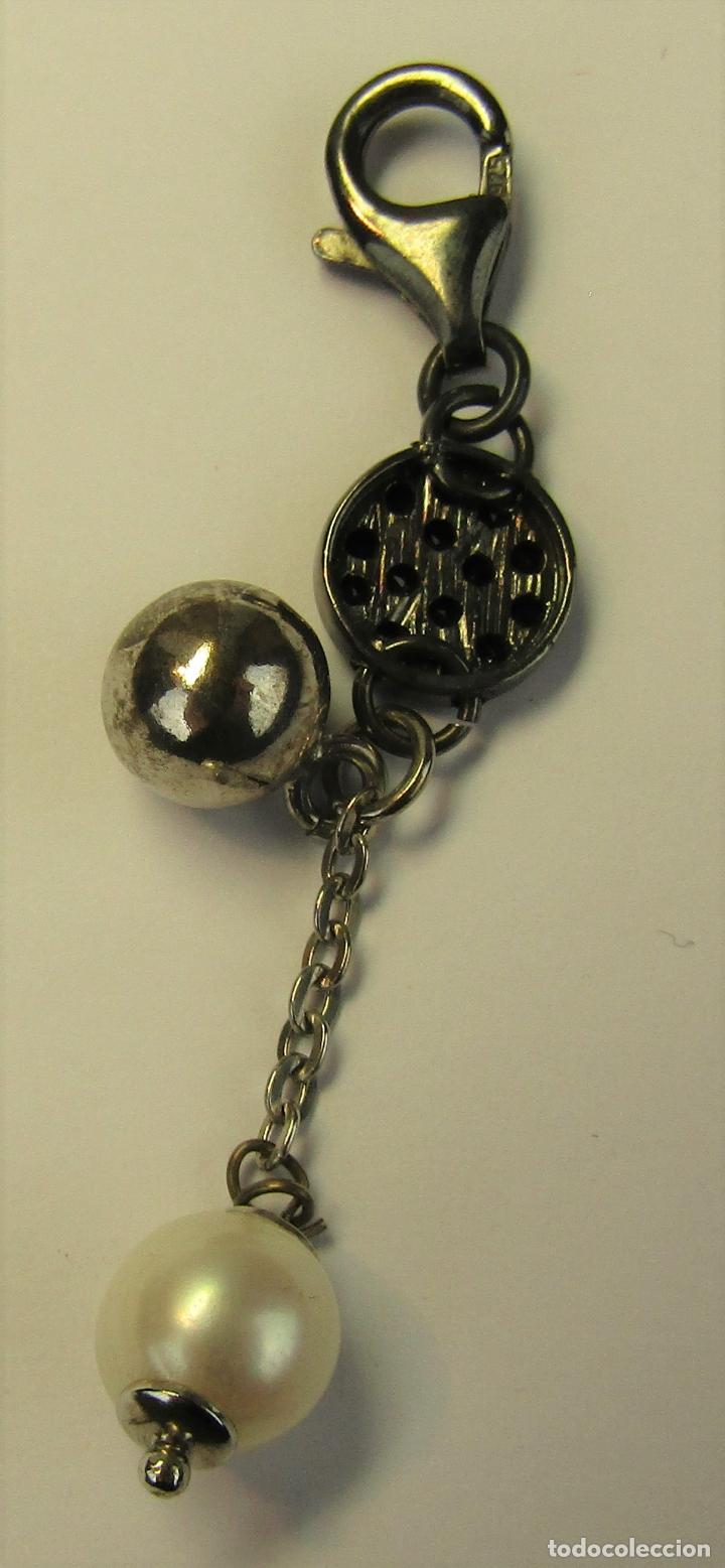 Joyeria: DIJE DE PERLA,PLATA Y CRISTAL CON MOSQUET&Oacute;N - Foto 6
