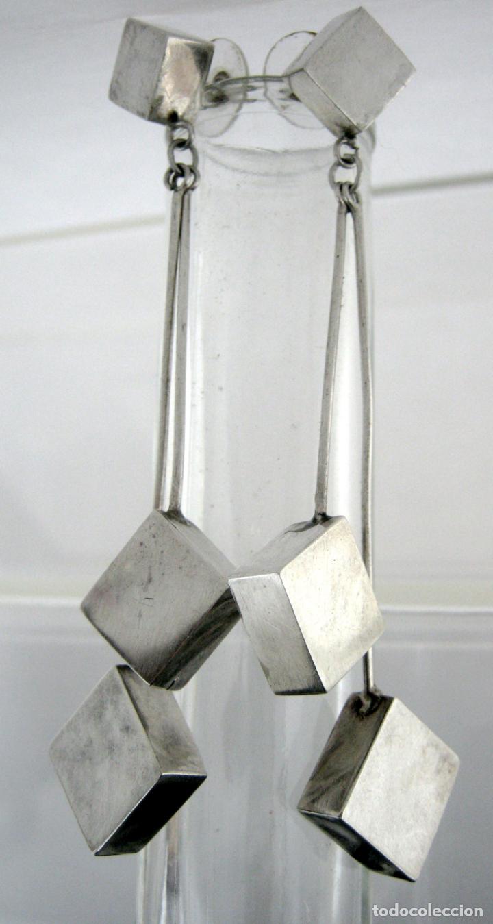 Joyeria: Pendientes grandes y largos Plata de ley - Foto 2