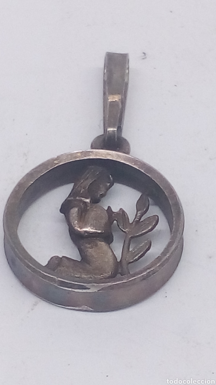 Joyeria: Colgante de plata religioso - Foto 1