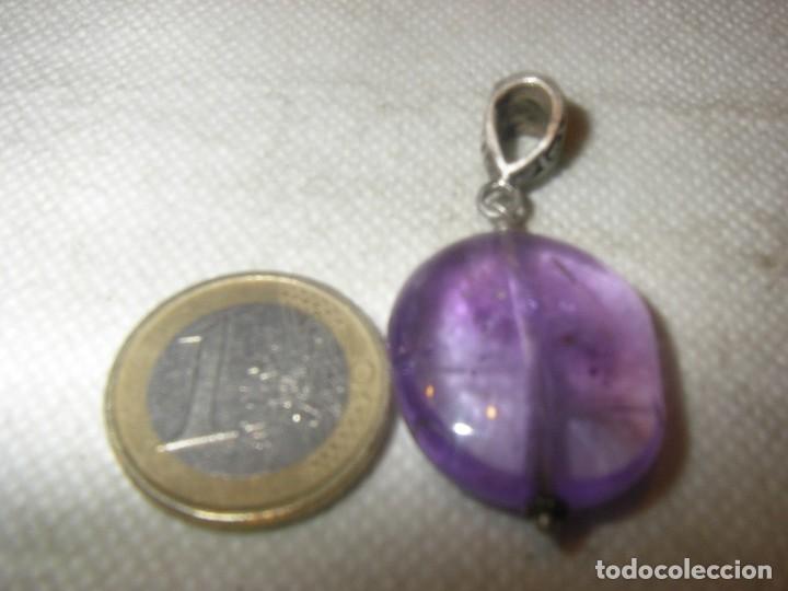 Joyeria: Colgante de plata y amatista. - Foto 2