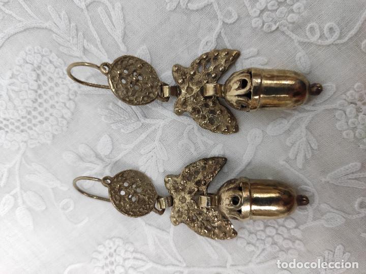 Joyeria: Pendientes de bellota. Indumentaria tradicional. - Foto 7