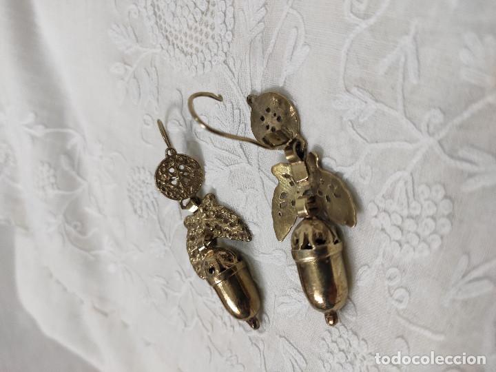 Joyeria: Pendientes de bellota. Indumentaria tradicional. - Foto 10