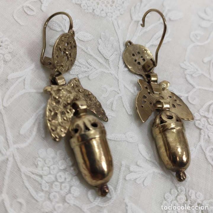Joyeria: Pendientes de bellota. Indumentaria tradicional. - Foto 12