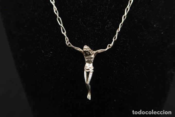 Joyeria: Antigua cadena con Cristo de Plata - Foto 6