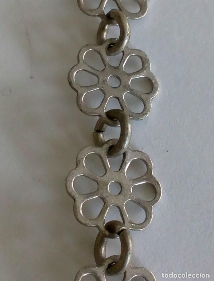 Joyeria: PULSERA DE PLATA DE FLORECITAS - Foto 2