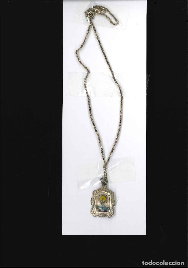 Joyeria: medalla virgen de pilar y cadena plata - Foto 1