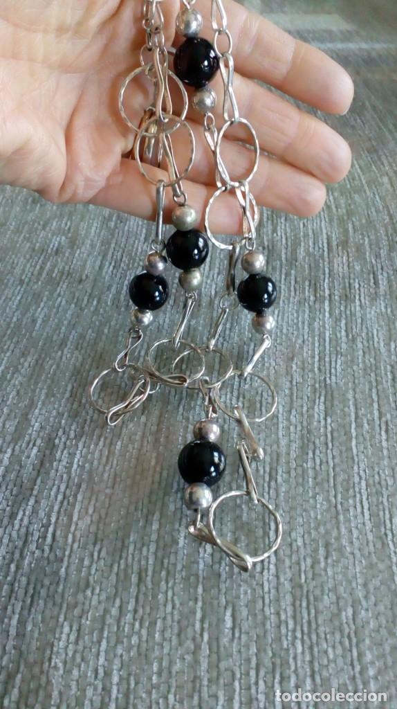 Joyeria: COLLAR DE PLATA Y &Oacute;NIX - Foto 1