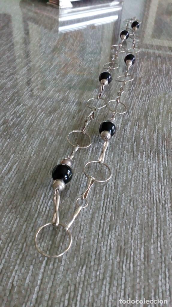 Joyeria: COLLAR DE PLATA Y &Oacute;NIX - Foto 3