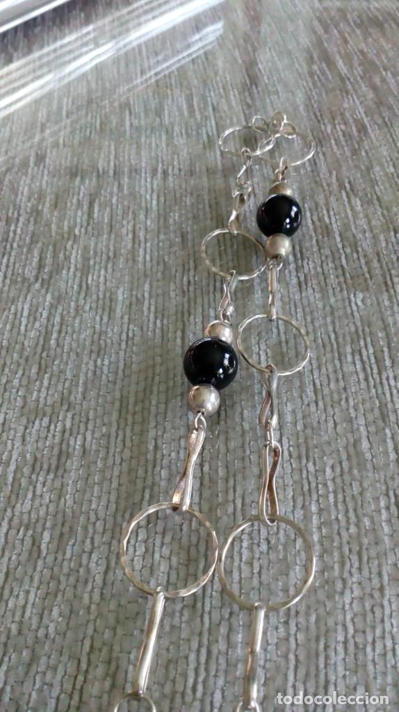 Joyeria: COLLAR DE PLATA Y &Oacute;NIX - Foto 4