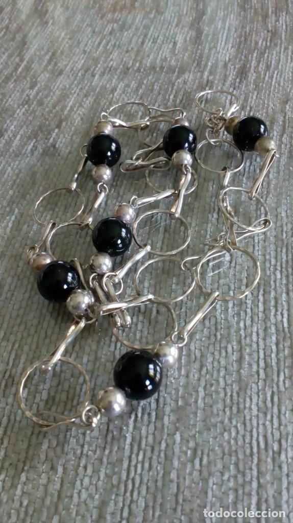 Joyeria: COLLAR DE PLATA Y &Oacute;NIX - Foto 9