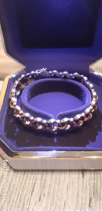 Joyeria: Pulsera de oro maciza de 18 kt - Foto 1