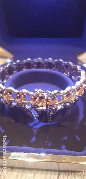 Joyeria: Pulsera de oro maciza de 18 kt - Foto 4